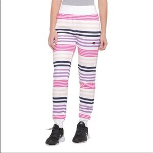 🆕 Champion Reverse-Weave Joggers stripped size large